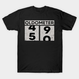 Oldometer 49-50 | 50th Birthday Gift T-Shirt